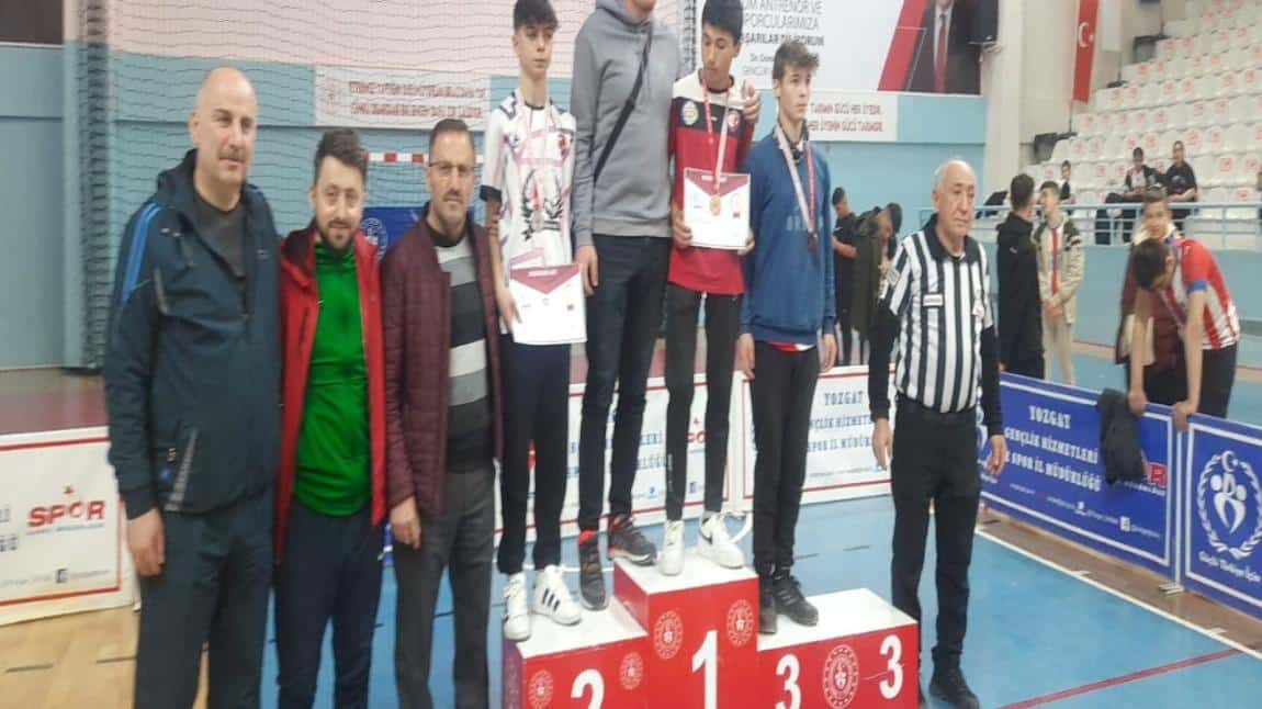 Okul Sporları Bilek Güreşi Bölge yarışmalarında öğrencimiz Ali KARA Türkiye Finallerinde